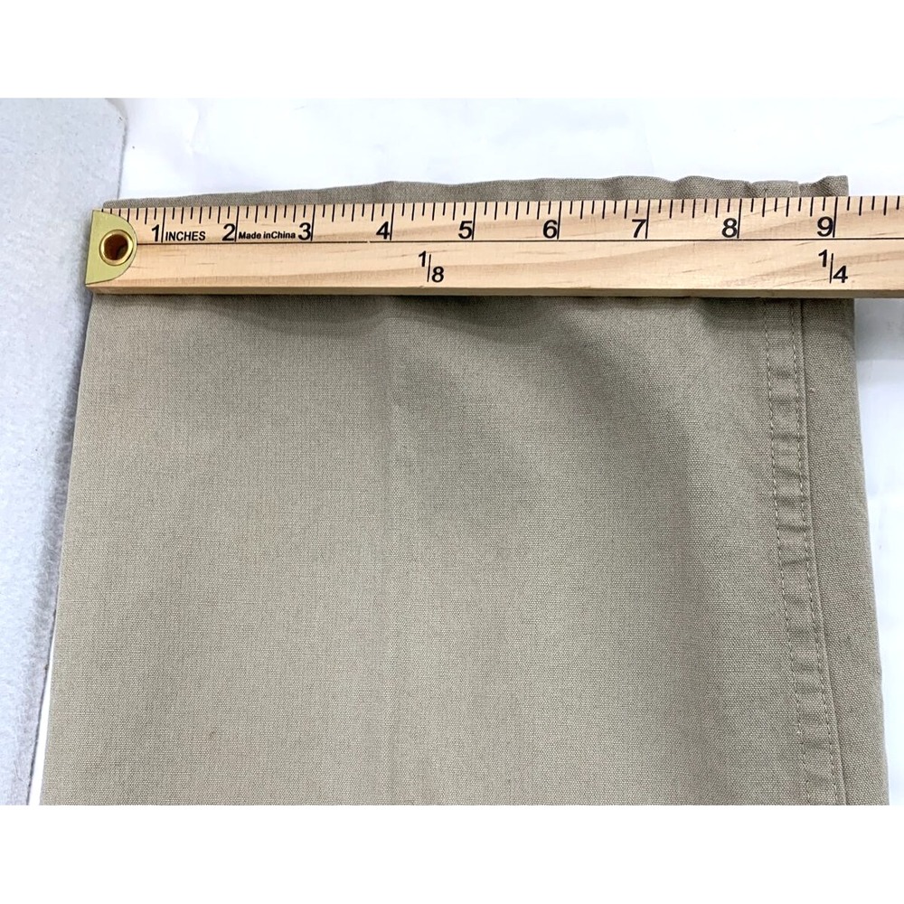 J Riggins‎ Pants Mens 33 M Sportswear Khaki Trousers Tan Cotton Workwear - Picture 9 of 11